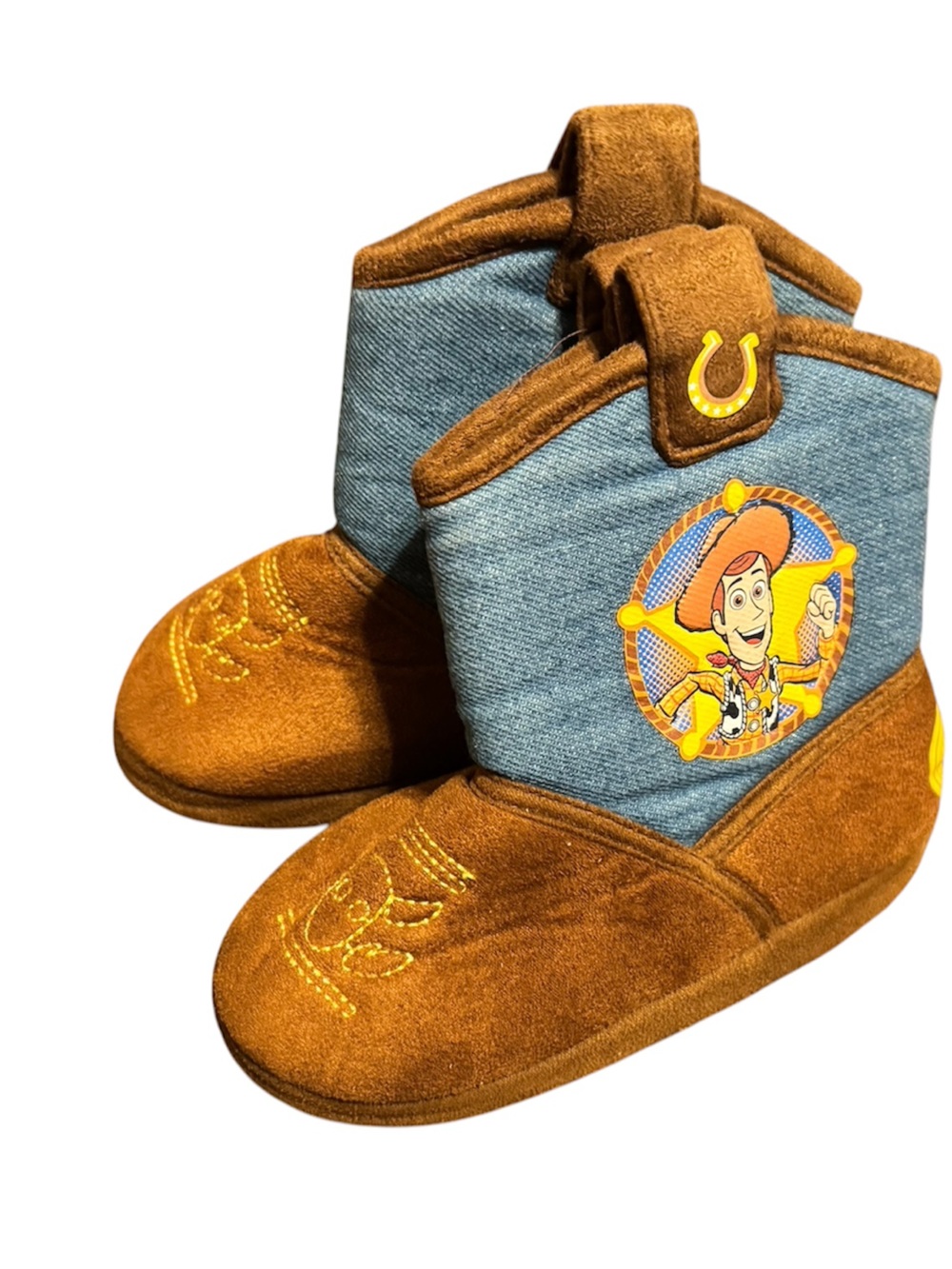 Toy Story Cowboy Boots slippers kids size 7/8